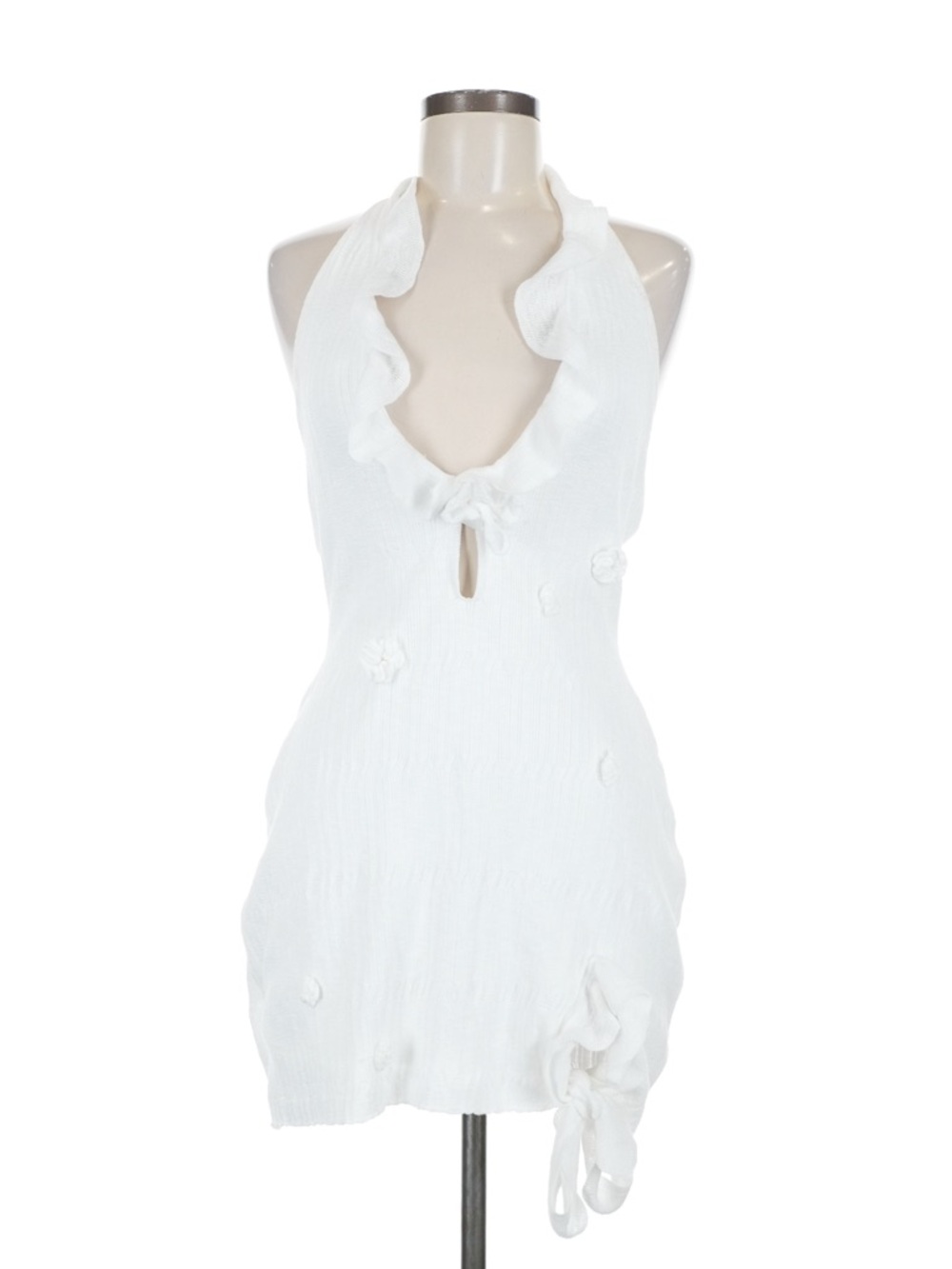 Outcast Belen Mini Dress in Ivory - Size M - Picture 9 of 15